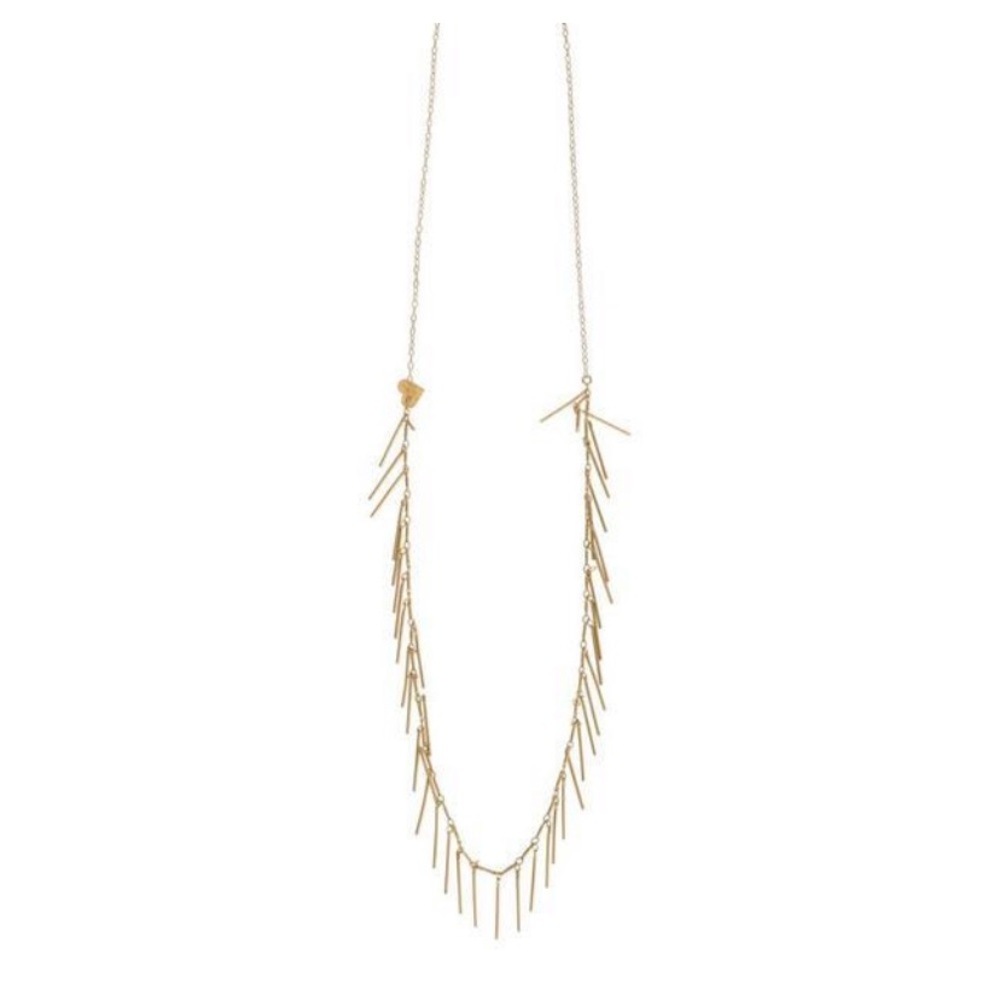 Love Poppy Gold Necklace